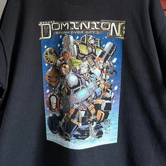 Vintage 1998 Dominion Storm Over Gift 3 Video Game Shirt - Picture 3 of 6